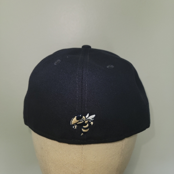 Georgia Tech Yellow Jackets New Era Fitted Hat - Picture 3 of 4